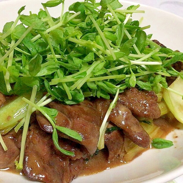 お酒のあてに!鳥レバーの甘辛煮